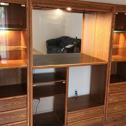 Entertainment Center 3 Pieces 