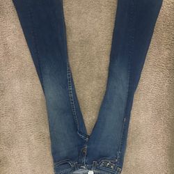 true religion , bootcut flare jeans 