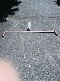 Antique 2 Person Long Blade Cross Cut Saw for use or hang as Home Decor