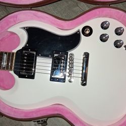 Epiphone SG White and Black