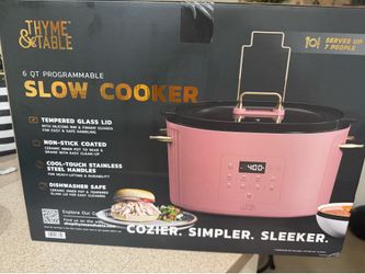 6qt Programmable Slow Cooker