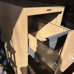 Brown Filing Cabinet 