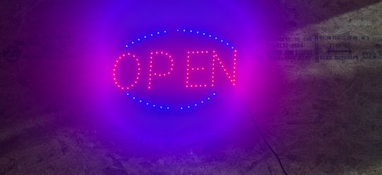 LED OPEN SIGN