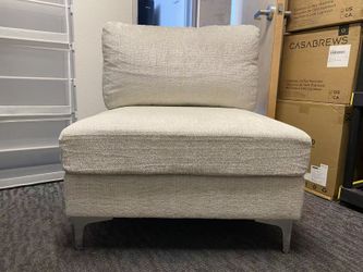 High Leg Sectional Sofa - White