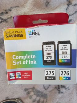 Canon Ink Cartridges PG-275 and CL-276