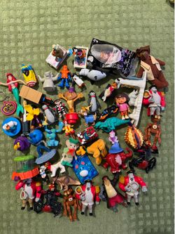 Lot of random toys