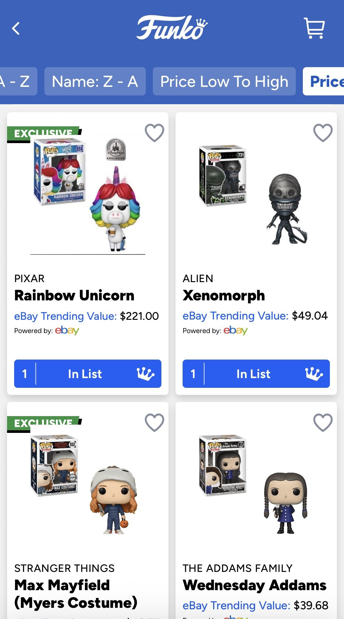 Funko Pop Collection