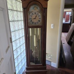 Vintage Kuempel grandfather clock, Mark 111
