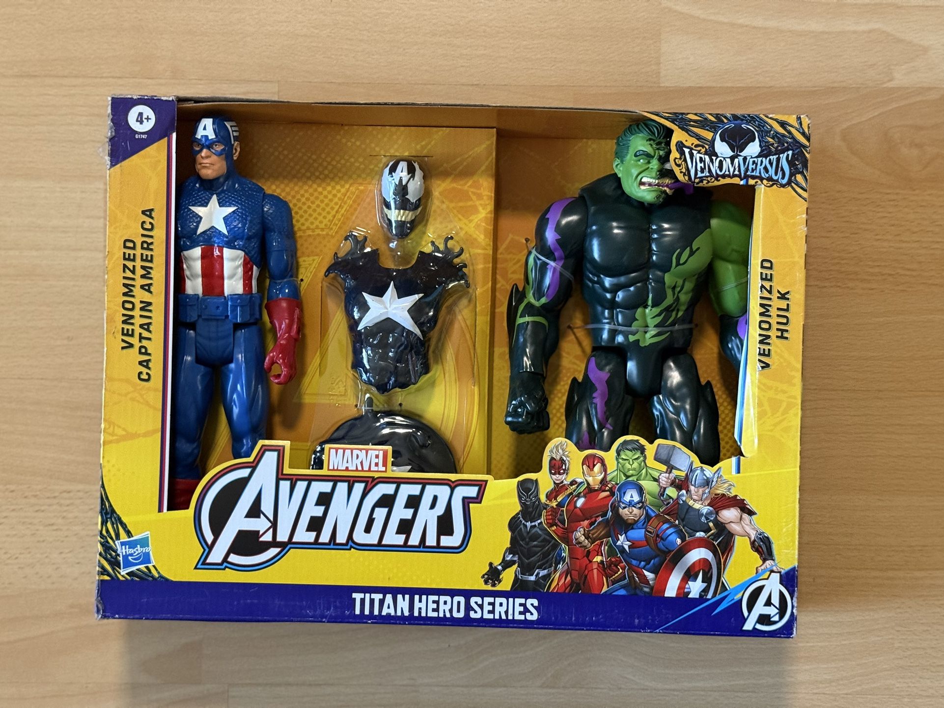 Marvel Avengers Titan Hero Series 12" Action Figures Venom Hulk Captain America