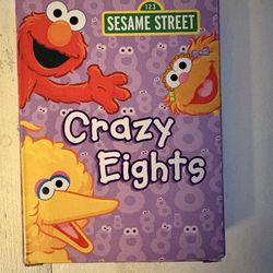Sesame Street Crazy Eight Card Game