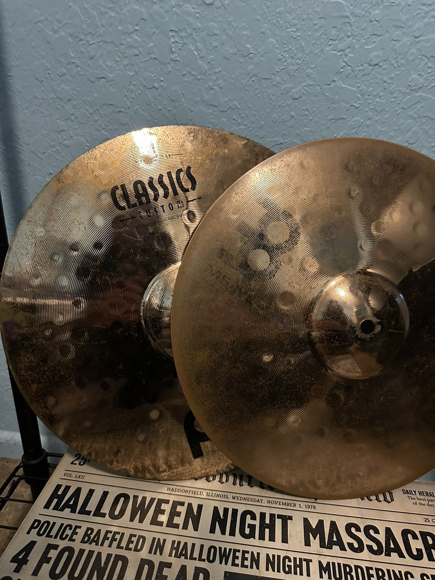 Meinl Custom Classics 14in Hi Hats
