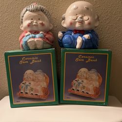 Cute And Silly Ceramic Coin Bank