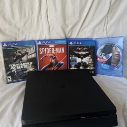 Sony PlayStation 4  with PS4 Games 