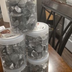5 For $20. Decorative Filler Rocks ( Gray/Silver)