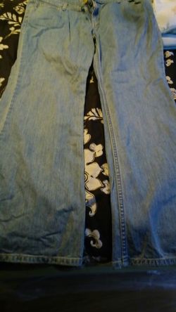 Womens levi strauss low rise bootcut