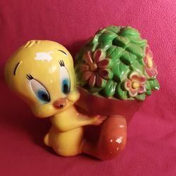 Ceramic Tweety Bird Piggy Bank