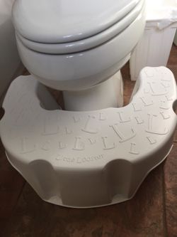 Potty training step