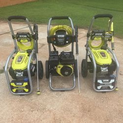 3 Pressure Washers
