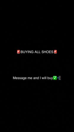Buying All Shoes