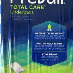 Prevail Underpads Total Care Size XL . Very Durable. 30x30