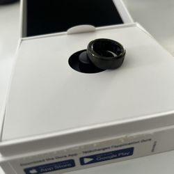 Oura Ring Black Sz 7
