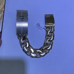 10k Gold Chino Link Bracelet 