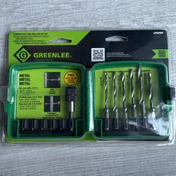 Greenlee 6Pc Standard Drill & Tap Bit Set