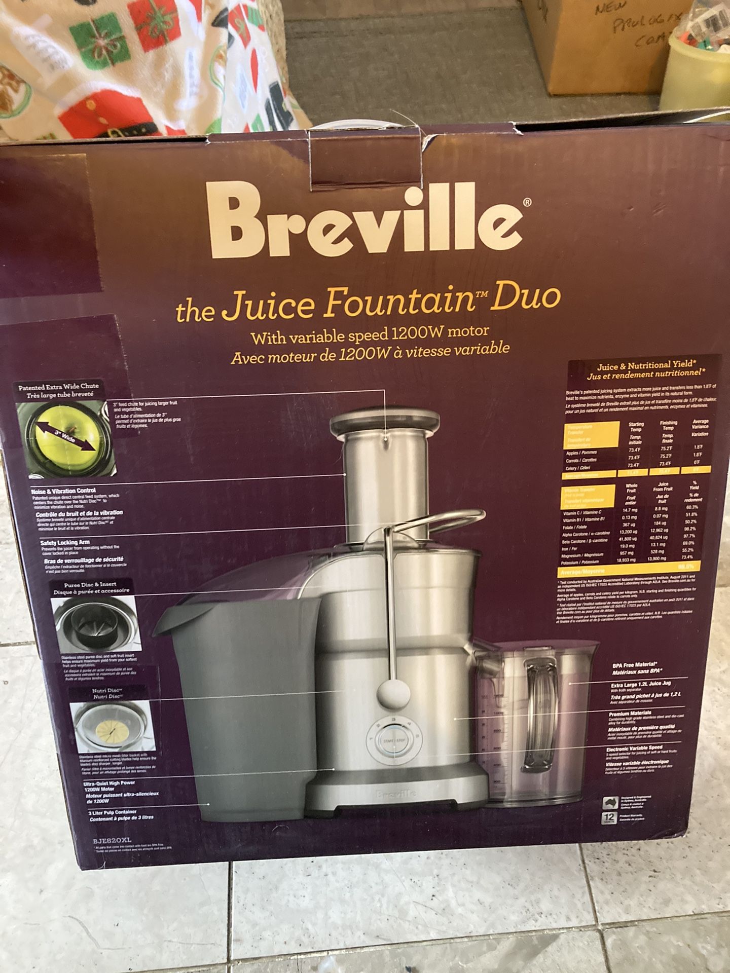 Breville- the Juice Fountain -Duo