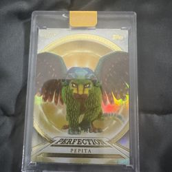 2025 Topps Pixar Gold PEPITA Encased Pixar Perfection /100 Coco
