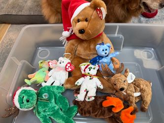 Christmas beanie babies and buddies