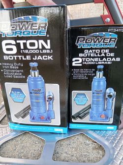 6 ton / 2 ton torque bottle jack