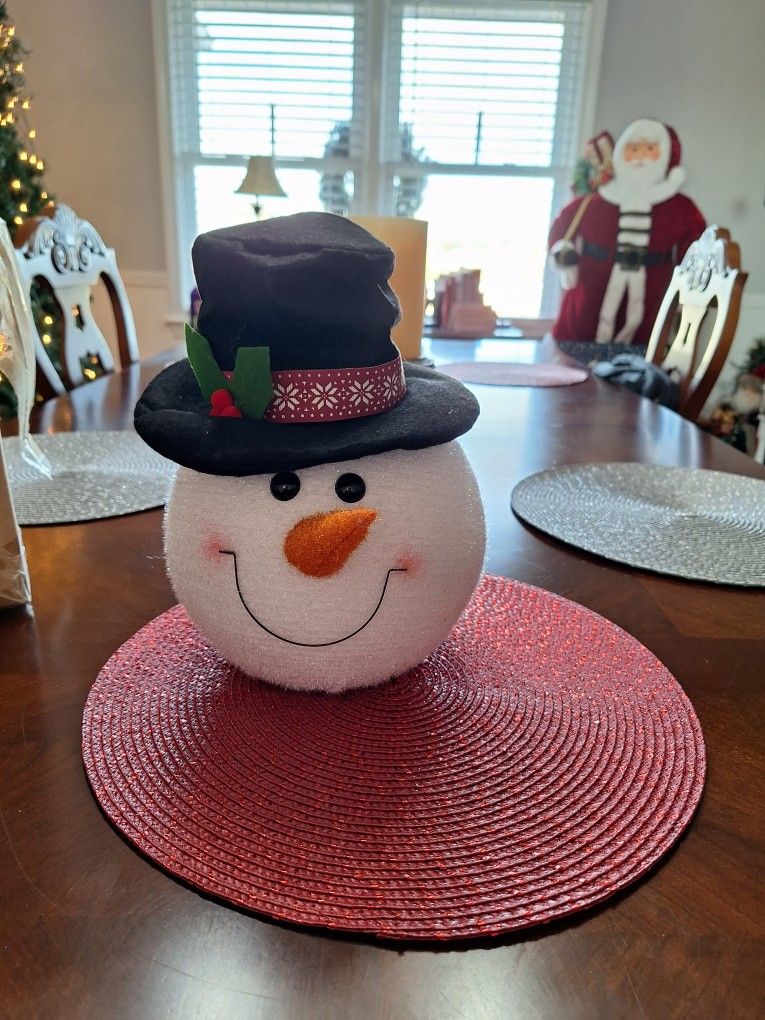 Snowman Head Toppers
