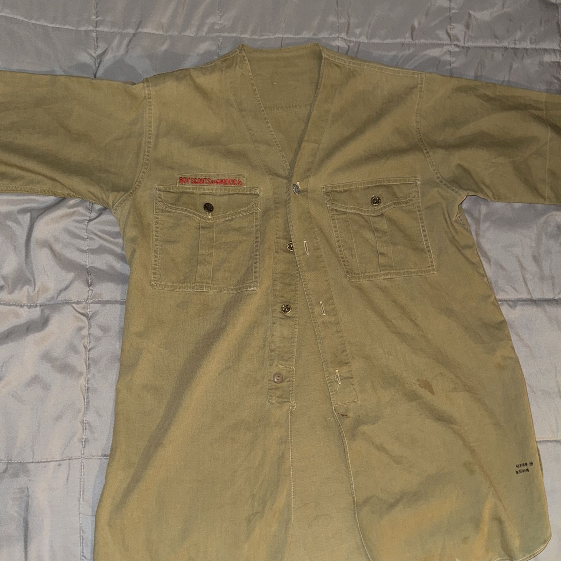 Vintage Boy Scout Baseball Jersey