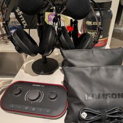Pod Cast Equipment. For sale