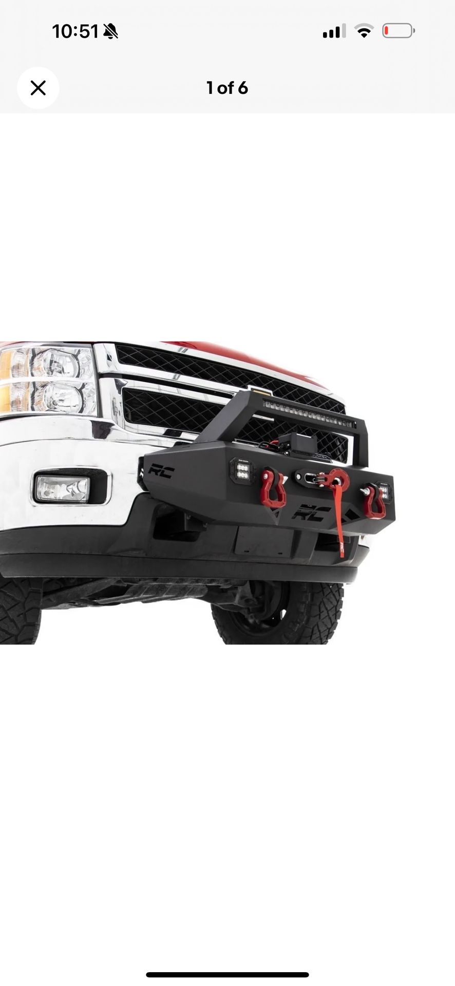 Rough Country EXO Winch Mount Kit For RAM 2500 2WD/4WD (2014-2018) -31007