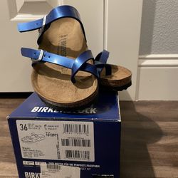 Blue Birkenstock Sandal 