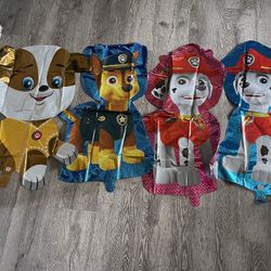 Paw Patrol Foil Balloons