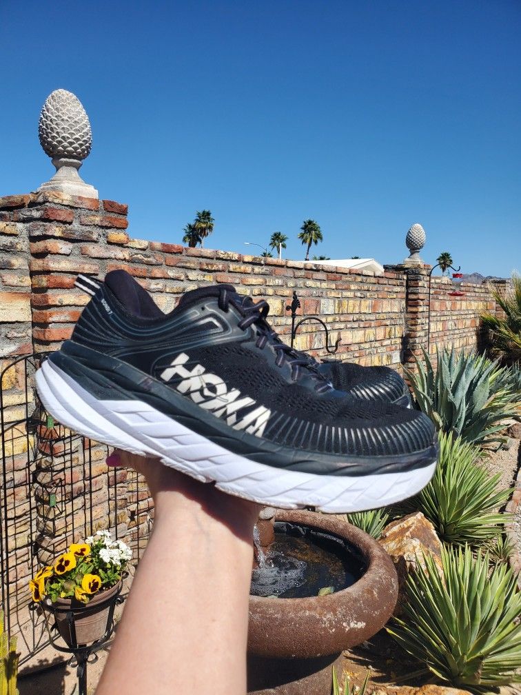HOKA ONE ONE BONDI 7 Walking Running Breathable Womens Shoes Size 8 for