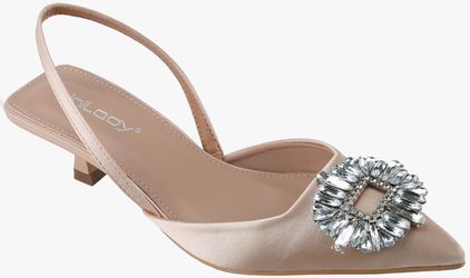 Women’s nude kitten heels