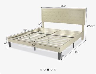 King size Bedframe
