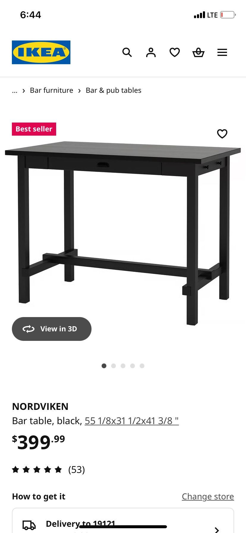 Bar & Pub High Tables