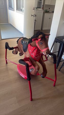 Kids bounce horse