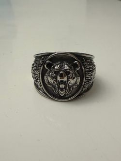 Nordic bear ring