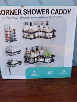 Metal Corner shower caddy. Brand New.