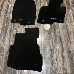 2016-2023 Mazda CX-9 Genuine OEM Carpet Floor Mats Set Black 3pc TK52-68-G20D-03