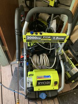 Pressure washer ryobi