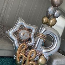 Balloons Bouquet - Happy Birthday