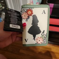 Alice In Wonderland Matching Wallet