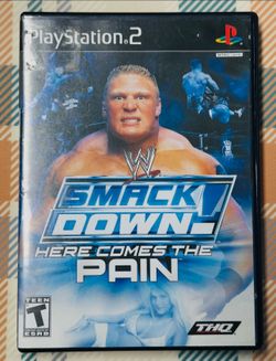 WWE Smackdown-Here Comes the Pain - Sony PlayStation 2 TESTED Fast Shipping X661