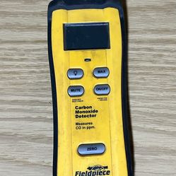 Fieldpiece SCM4 Carbon Monoxide Detector - Black/Yellow